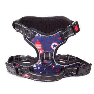 No Pull Dog Harness Reflective Puppy Vest Training Handle Dog Harness