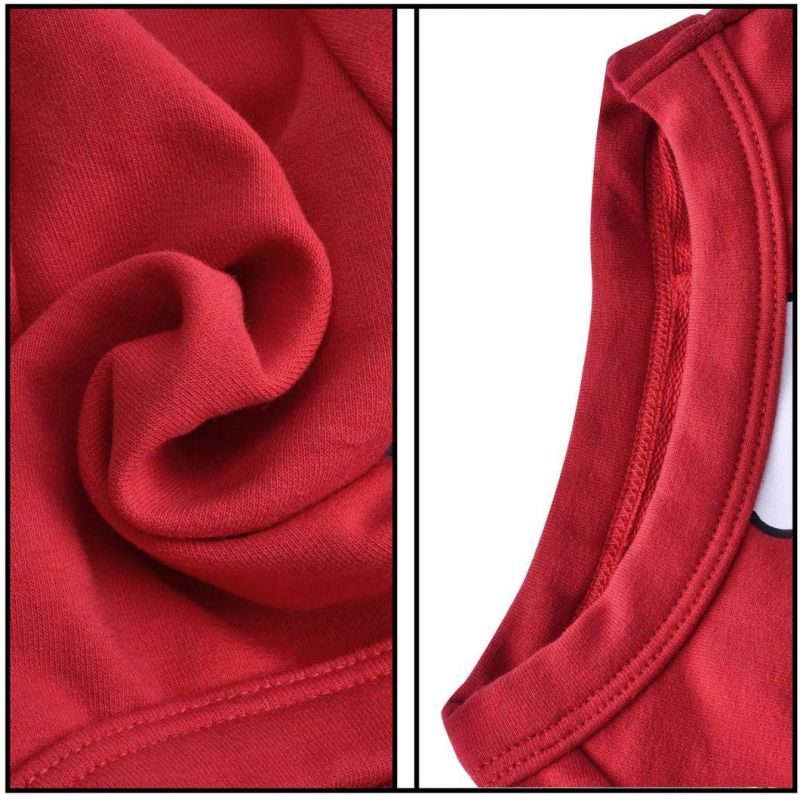 Dog Shirt Christmas Dog Clothes Santa Claus Cotton Thicken Dog Sweater