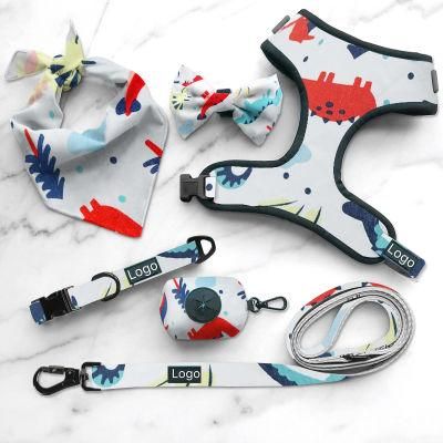 Grey Casual Custom Individual Package Xs, S, M, L, XL or Harness Pet Supply
