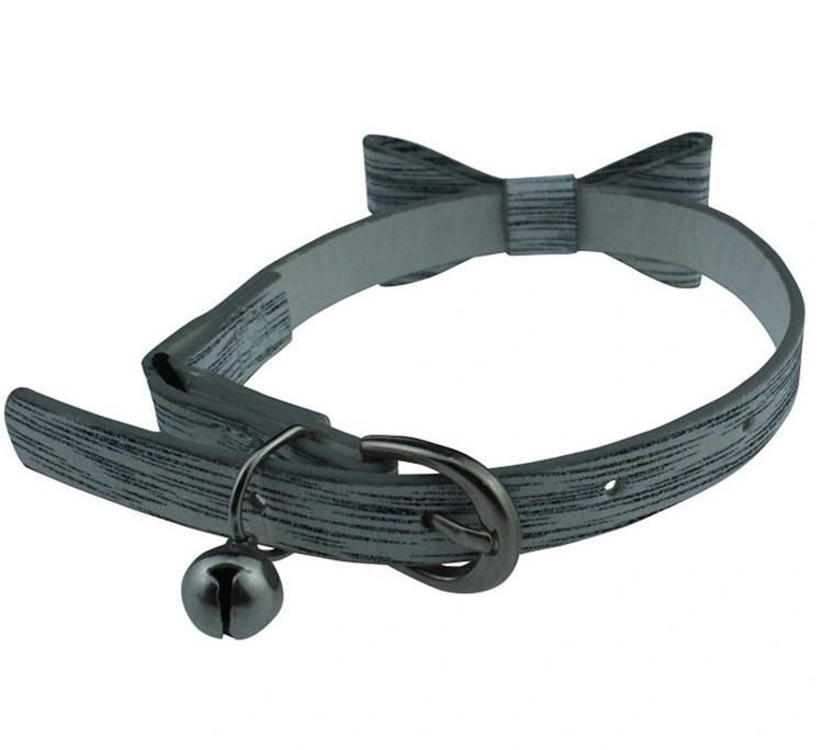 Pet Production Manufacture Supplies High Quality Cat Collars with Nice Ribbons
