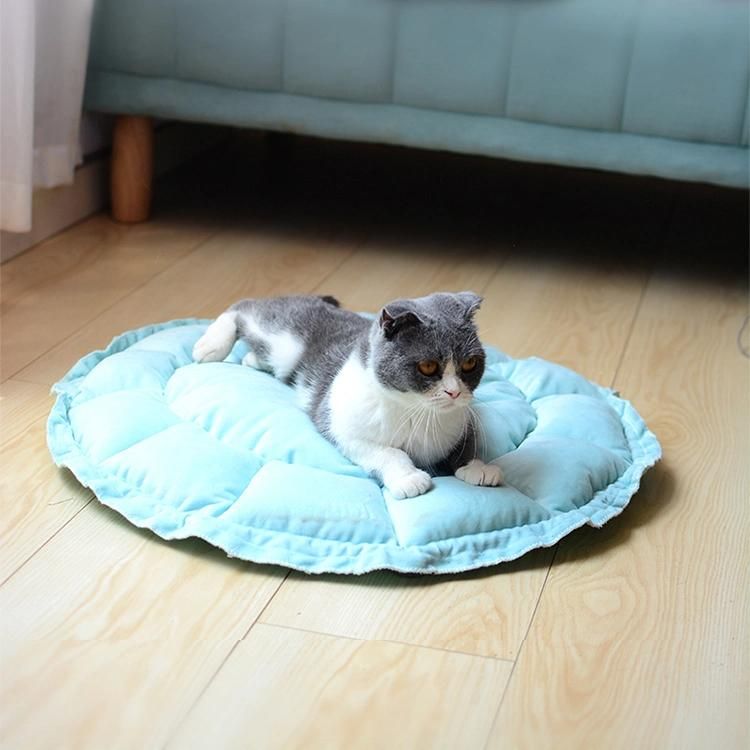 Adjustable Drawstring Round Cat Bed Covers Dog Comfortable Pet Bed Pet Mat Pad Sofa