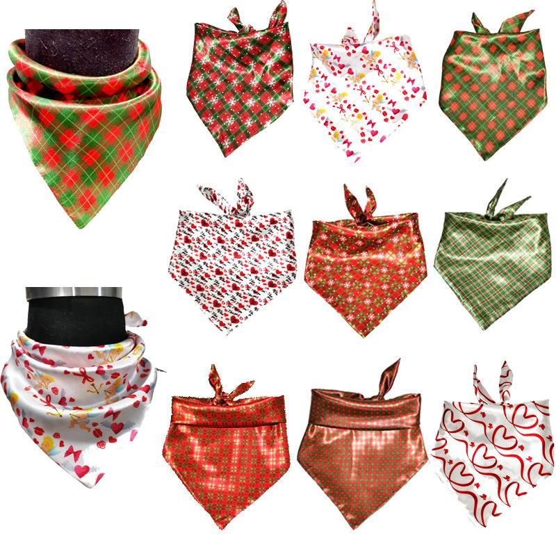 Manufacturer Wholesale Design Pattern Printed Cotton Pet Accessories Cooling Dog Bandanas