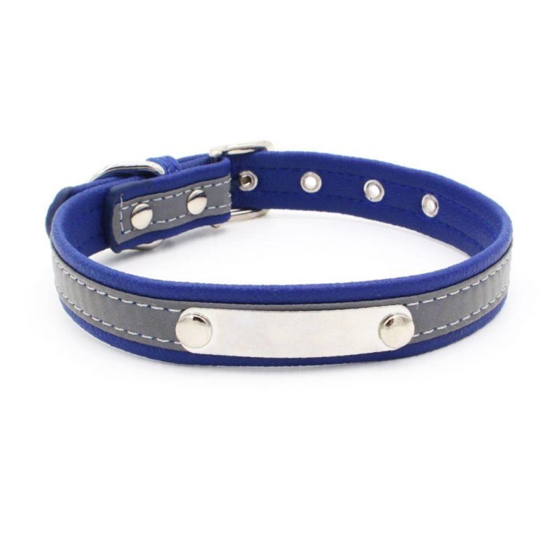 High Quality Custom Dog Collar with Reflective Strip