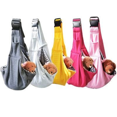 Wholesale Portable Pet Travel Carrier Bag Breathable Single Shoulder Dog Bag for Small Dogs and Cats