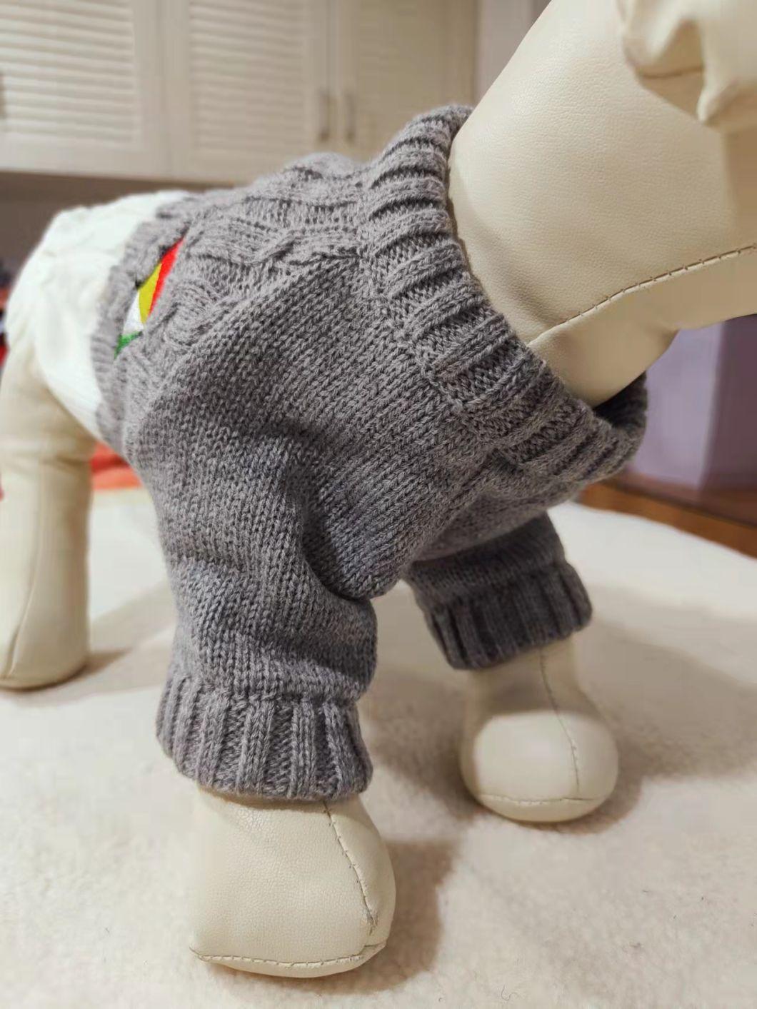 Dog Sweater Pet Sweater Fashion Dog Clothes Wholesale Dog Clothes