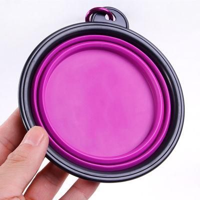 Portable Collapsible Dog Bowl for Food Water Feeding