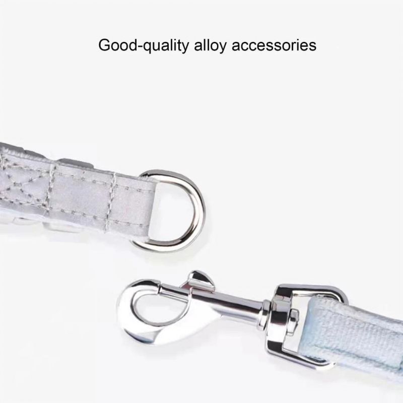 Adjustable Velvet Dog Harness No Pull Dog Harness