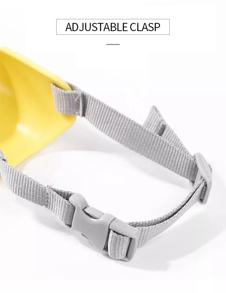 Pet Dog Muzzle with Adjustable Soft Breathable Silicone