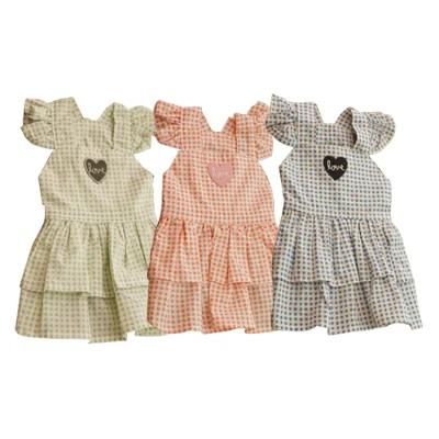 Cute Polka DOT Ribbon Cozy Sleeveless Dog Shirt Sundress Pet Dog Dress