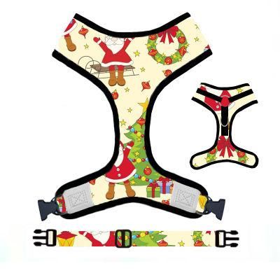 2021 New Popular Reflective Reversible Dog Harness Adjustable/Pet Toy /Dog Harness