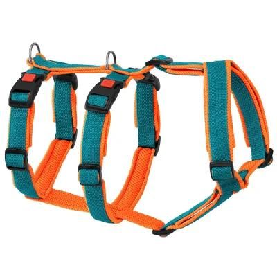 Outdoor Pet Accessory New Design Nylon Polyester Colorful Dog Harness