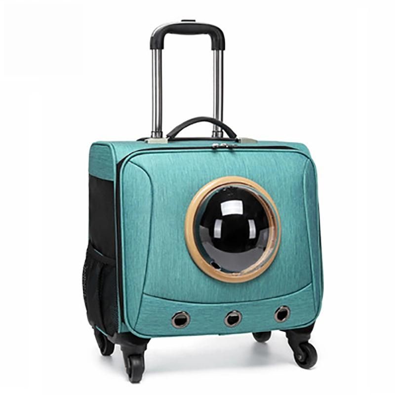 ABS Trolley Type Large Capacity Travel Pet Bag with Wheels