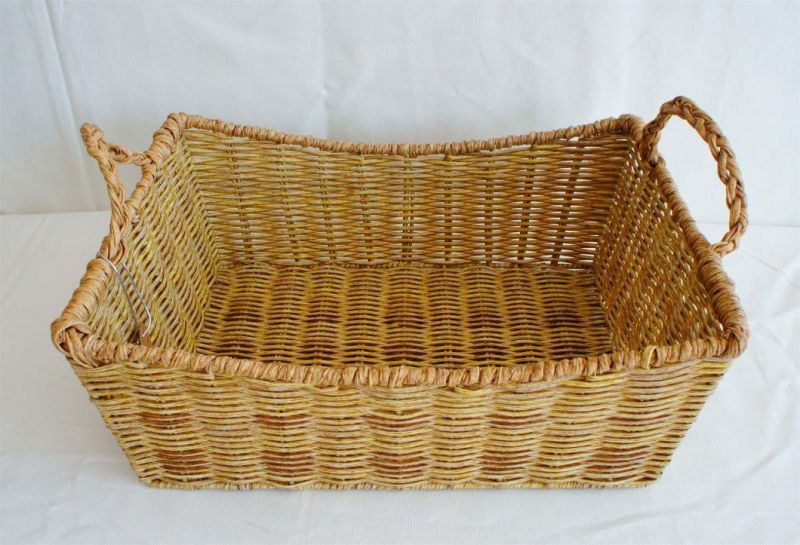 PE Rattan Hand Woven Pet Bed for Cat and Dog