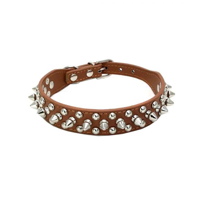 Fashion Bullet Rivet Pet Collar Dog Collar