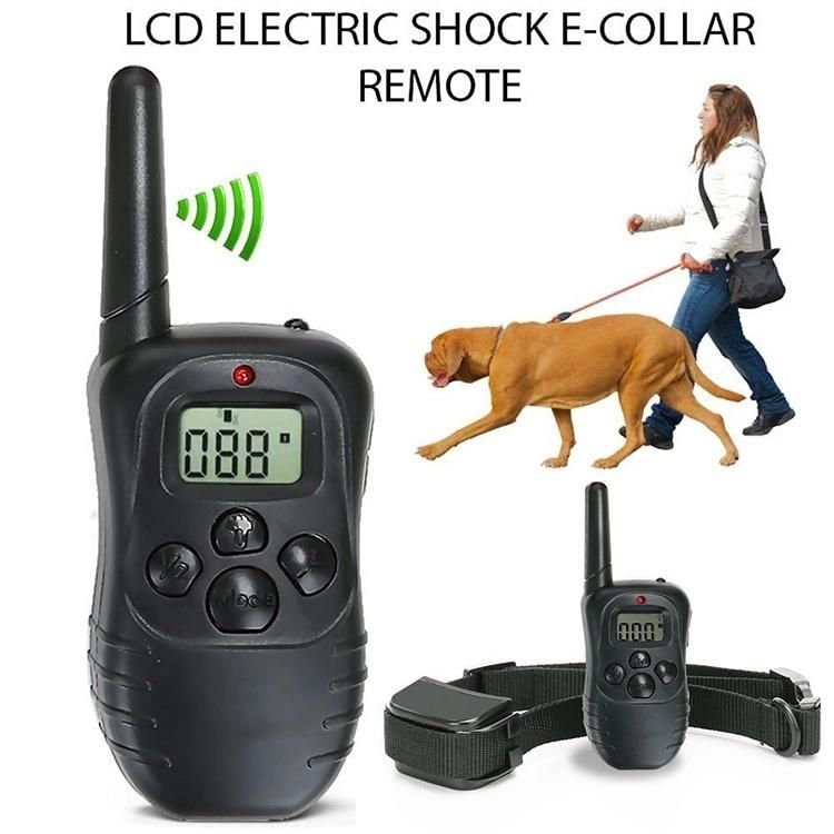 998dr Waterproof and Rechargeable 300m Shock Dog Remote Pet Training Collar