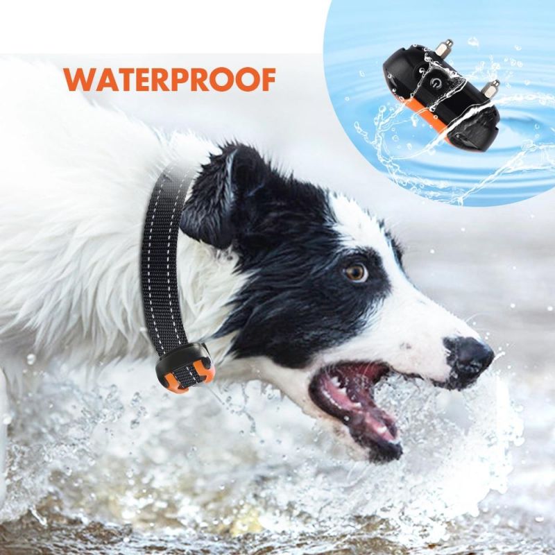 Pet Trainer Human Waterproof Remote Electric Control Pet Dog Training Rechargeable Shock Collar for Dog Training
