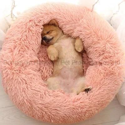 Pet Products Pet Accessories Cozy Fluffy Pet Dog Bed
