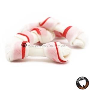 3&quot; Wholesale Rawhide Knotted Bone Dog Chews Pet Treats