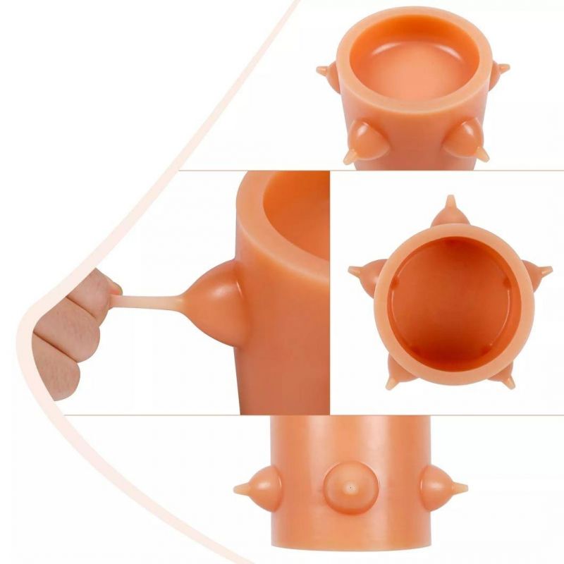 Pet Puppies Feeder Food Grade Silicone Puppy Feeder Bowl Bubble Milk Bowl for Puppies Kitten