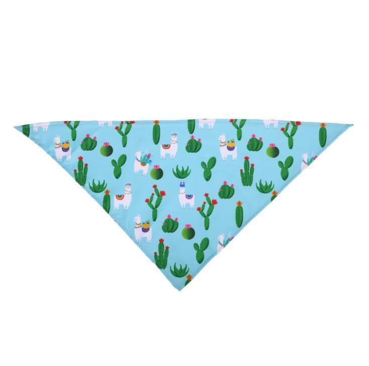 Reversible Square Dog Scarves, Dog Kerchiefs