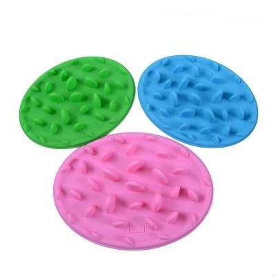 Interactive Anti Choke Silicone Slow Eating Dog Bowl Slow Feeder