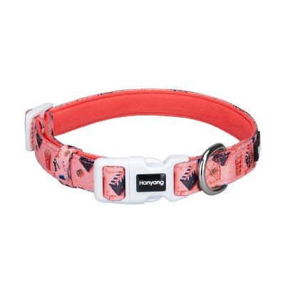 Customized Dog Collars with Personalized Brand Logo Prints