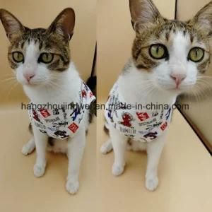 Simple Pet T-Shirt for Cats Cool and Comfortable Pet Clother