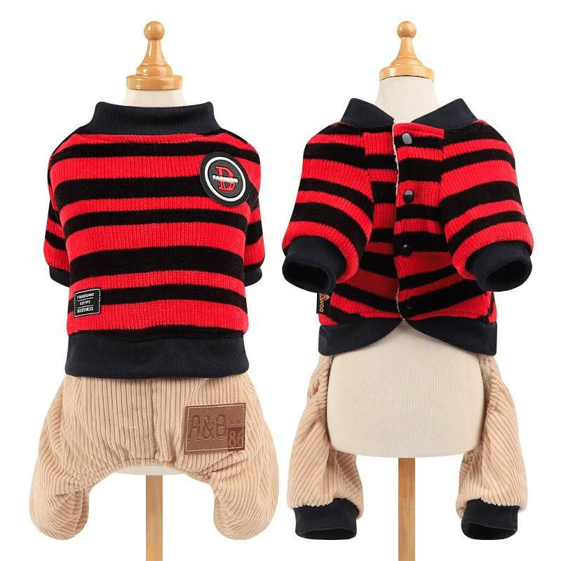 Custom Wholesale Fashion Winter Dog Sweater Clothes Pet