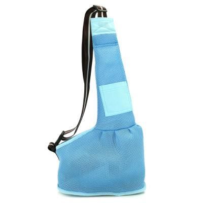 Adjustable Portable Air Mesh Sling Shoulder Bag Outdoor Wholesale Pet Products Mokofuwa