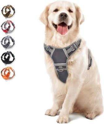 Wholesale Pet Product Adjustable Portable Air Mesh No Pull Dog Harness