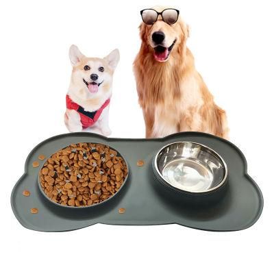 2022 New Pet Products Durable Pet Food Container Slow Pet Food Bowl