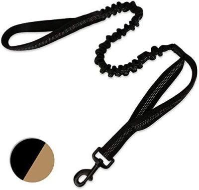 Tactical Bungee Dog Leash, Elastic Rope Lead with 2 Padded Traffic Control Handles
