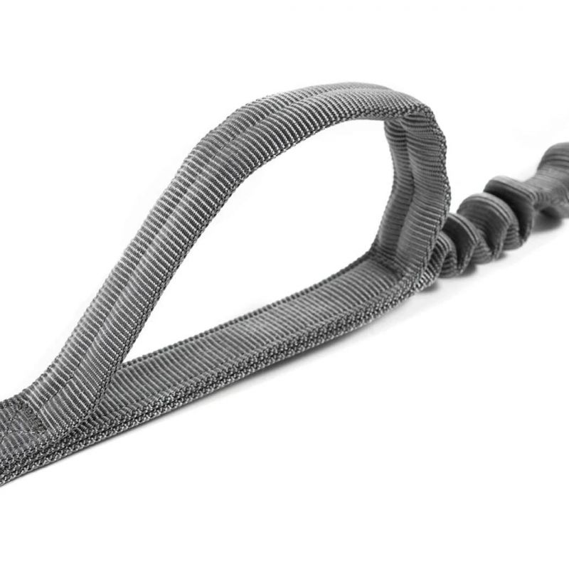 Dog Training Leash Bungee Leash with 2 Control Handle Tactical Dog Lead