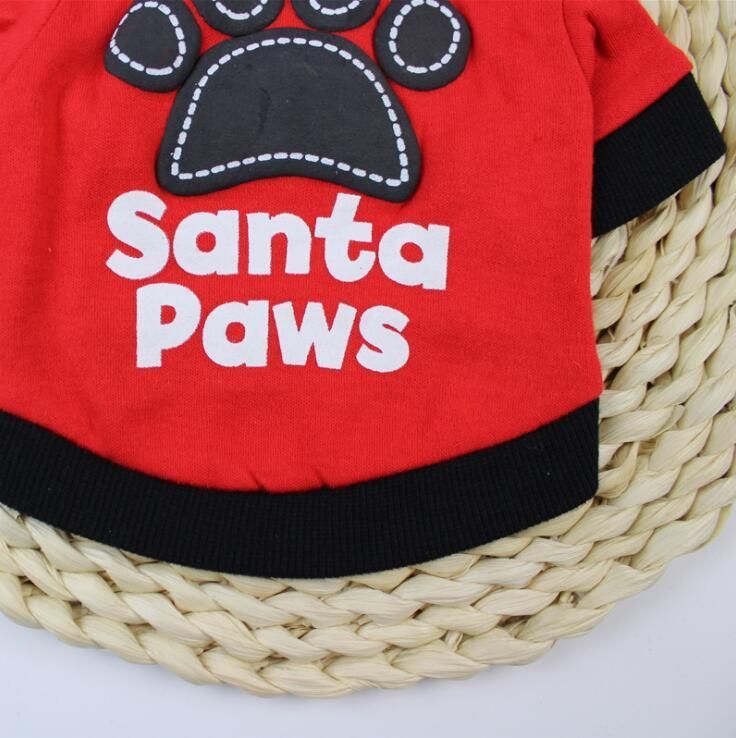 Christmas Dog Hoodie Sweater - Cool Shirt Pet Sweatshirt Puppy Clothes Printed Style