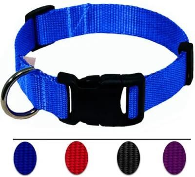 Adjustable Nylon Classic Solid Colors for Small Sized Dogs Neck Dog Collar
