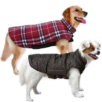 Dog Jackets for Winter Windproof Waterproof Reversible Dog Coat