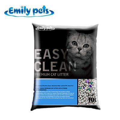Low Dust Eco-Friendly Flavor Bentonite Cat Litter