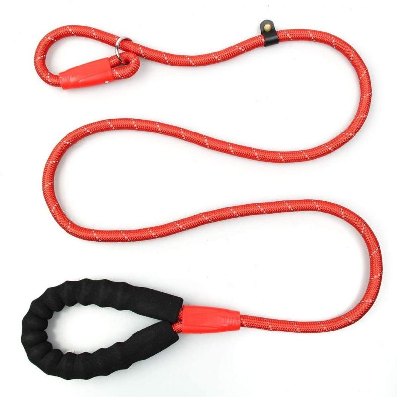 Nylon Leash with Sponge Handle Reflective Dog Lead