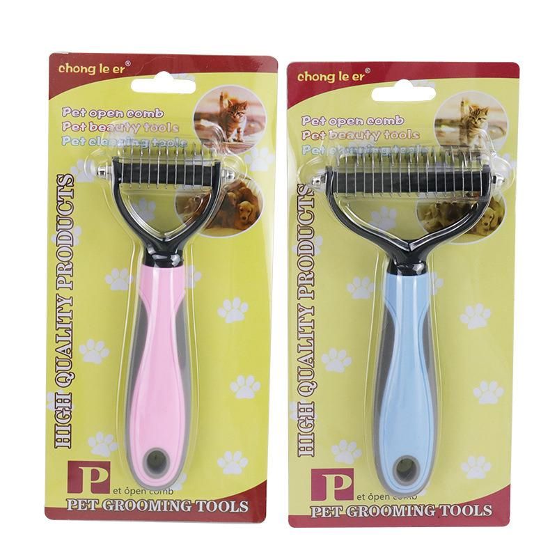 Pet Comb Cat Hair Removal Comb Dog Grooming Brush