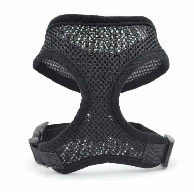 Dog Harness Vest Breathable Adjustable Mesh Pet Collar Chest Strap Leash Pet Products