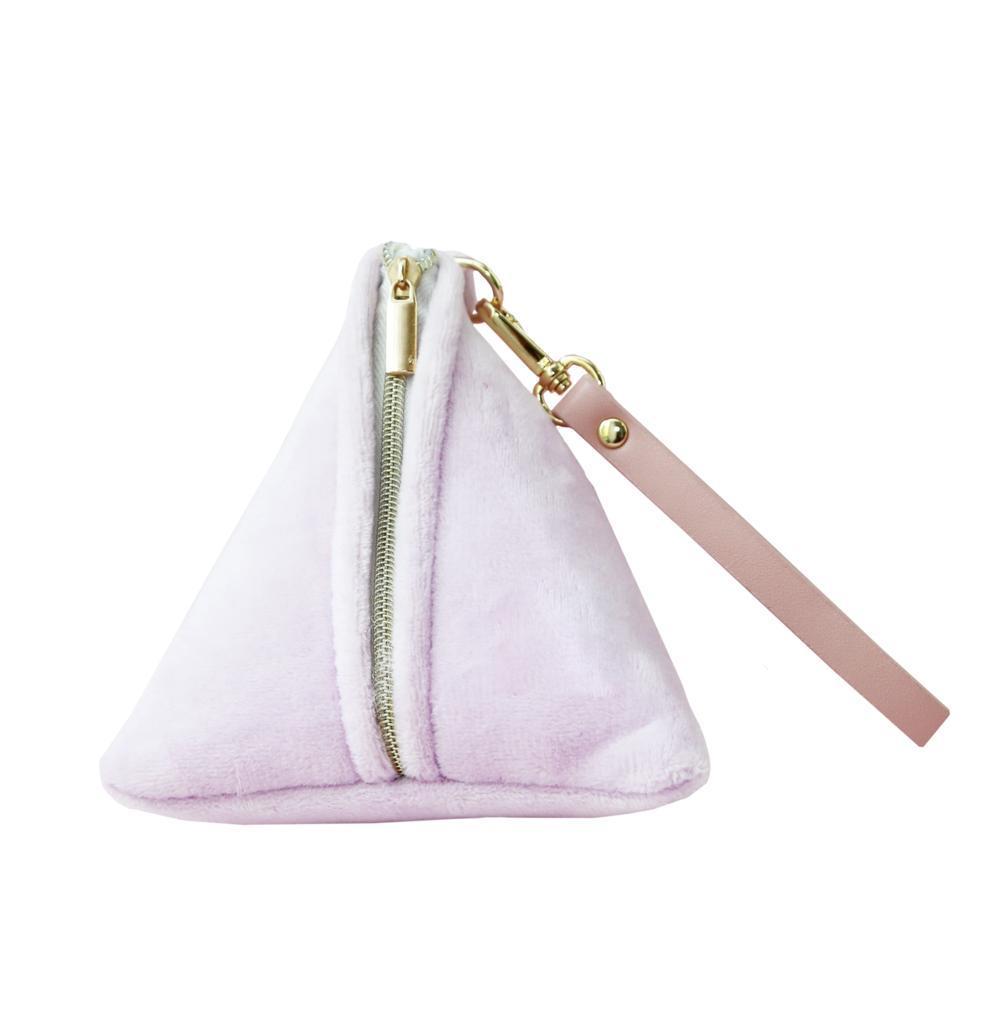 Triangel Fabric Velvet Dog Treat Pouch Dog Training Pouch Bag Poop Bag Dispenser