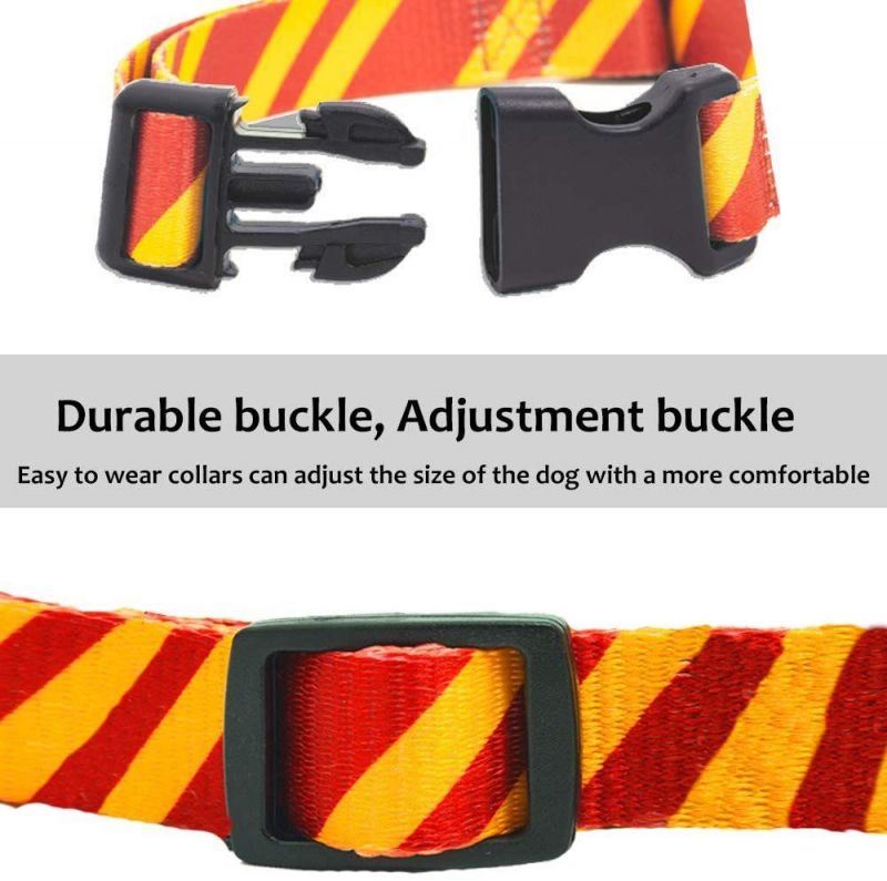 Puppy Wizard School Printing Adjustable Collars with Funny Leash for Pets Dogs Cats Small Medium Large Pet