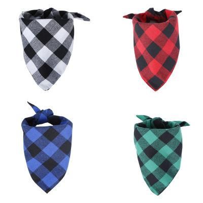 Wholesale High Quality Custom Printed Cotton Pet Tie Print Neck Scarf Triangle Dog Bandana