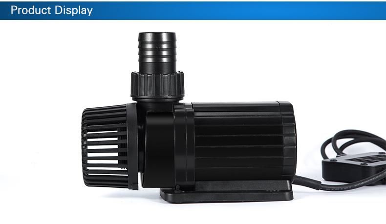 Controllable DC Flow Water Pumps with Flow Displayed 12000lph 3000gph