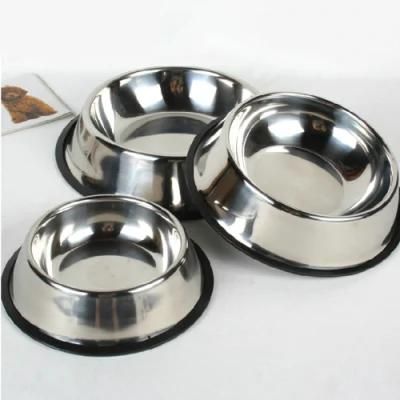 Heavy Duty Stainless Steel Pet Dog Food Feeder Bowl for Dog and Cat