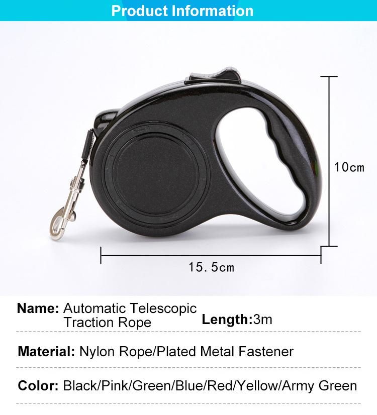 New Style Multi-Function Dog Auto Leash, Retractable Dog Leash