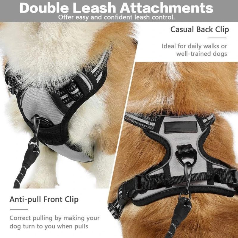 Non-Pulling Dog Harness Reflective Dog Harness