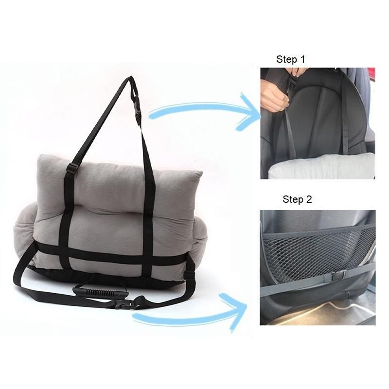 Factory Direct Removable Traveling Pet Bed Dog Seat in Car