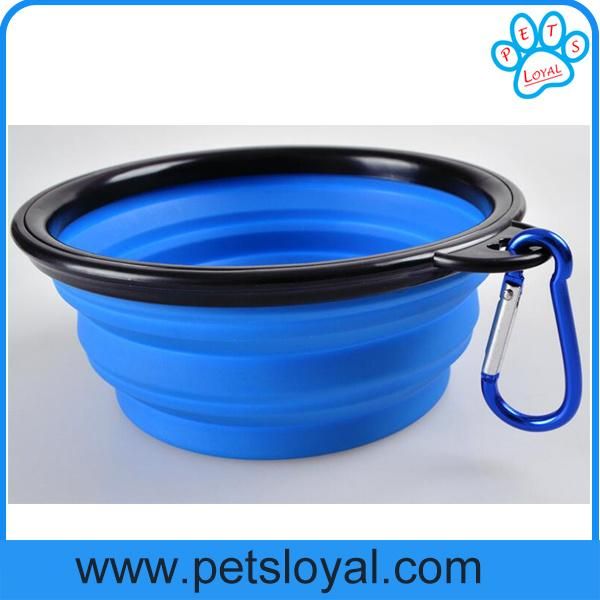 Factory Wholesale Cheap Silicone Pet Dog Feeder Bowl