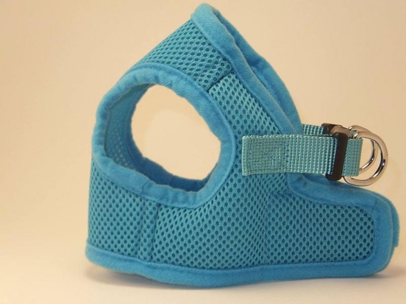 Pet Soft Mesh Comfy Step in Dog Vest Harness for Teacups, Toys, Minis, Puppies